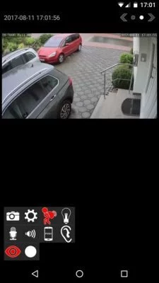 Die Kamera liefert ein glasklares Bild.