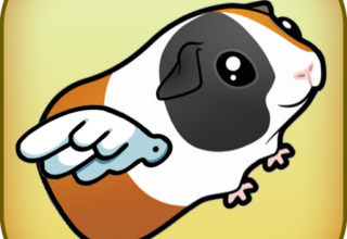 Flappster Meerschweinchen – Ein fliegendes Schweinchen am Himmel