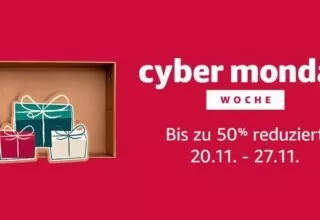 Amazon Cyber-Monday Woche vom 20. – 27. November