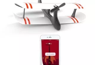 Im Test: Moskito, das Smartphone gesteuerte Flugzeug von TobyRich