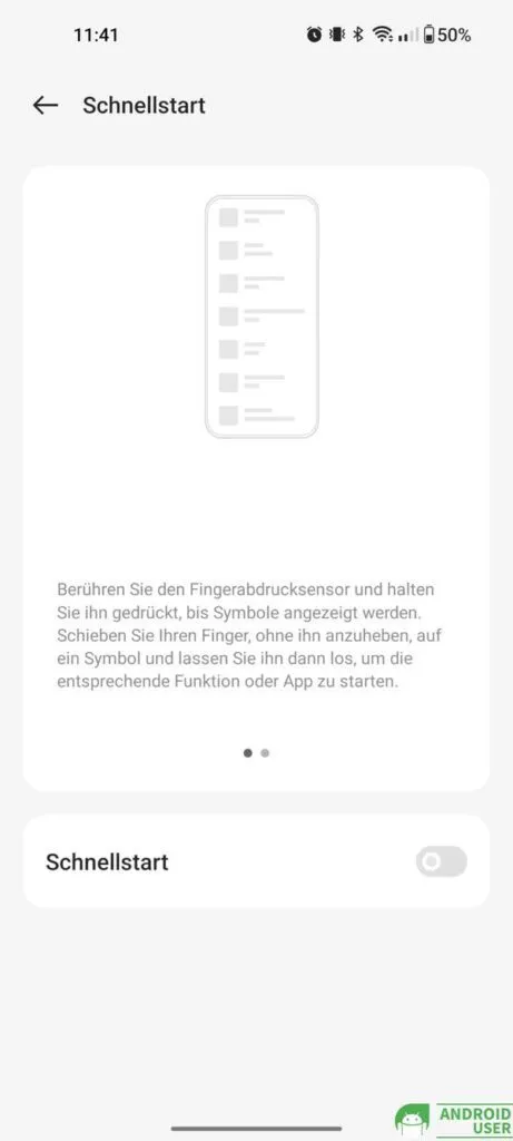 Gestensteuerung Android Splitscreen aktivieren