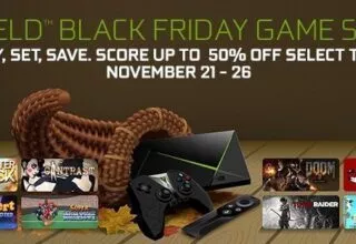 NVIDIA Shield Rabatt-Aktion anlässlich des Black Friday