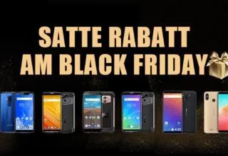 Black Friday Aktion beim chinesischen Smartphonehersteller Ulefone (Anzeige)