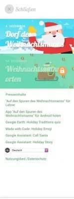 Google Santa Tracker 4 | Android-User.de