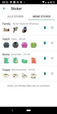 WhatsApp 5 Sticker Studio | Android-User.de