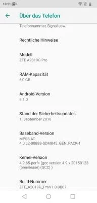ZTE Axon 14 | Android-User.de