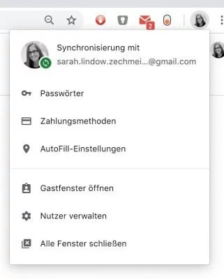 Passwort Manager - Passwörter Google