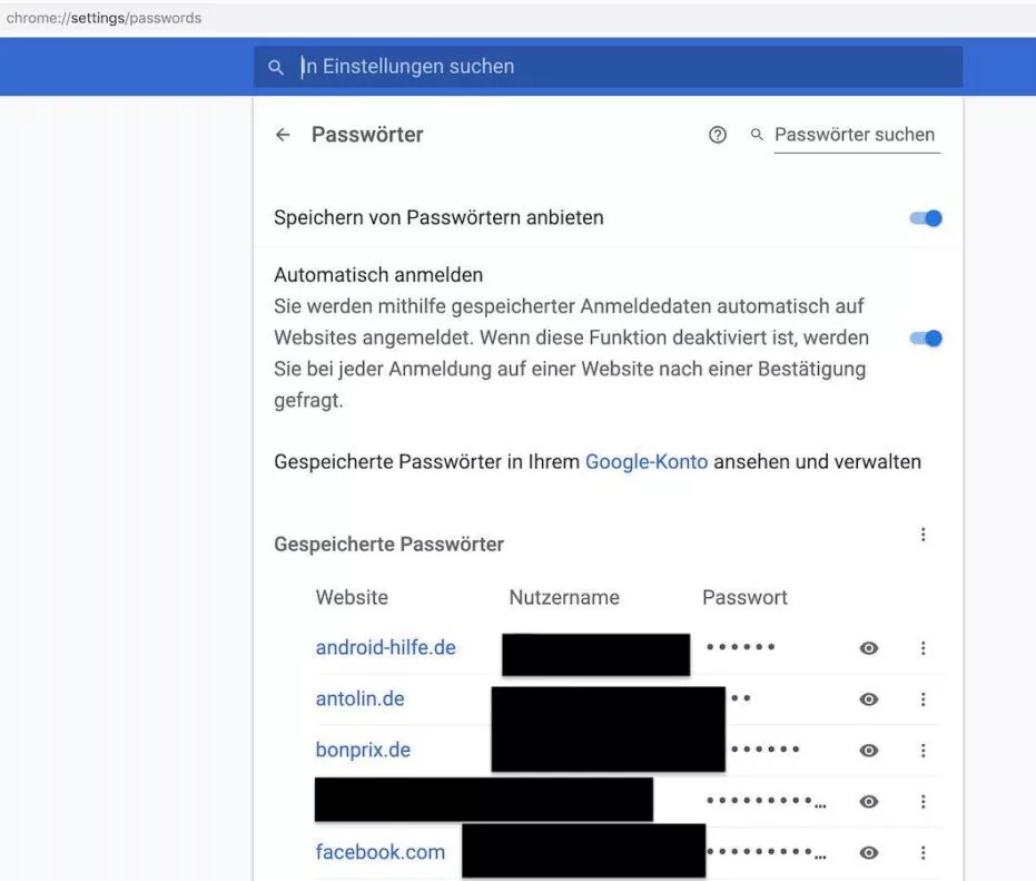 Passwort Manager 4 | Android-User.de