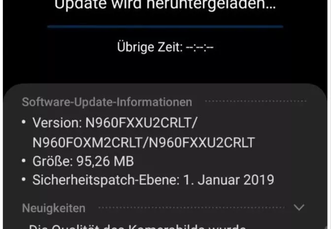 Samsung Note 9 Icon | Android-User.de
