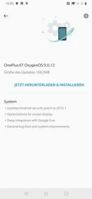 OnePlus 6T 8 Update | Android-User.de