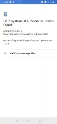 OnePlus 6T 9 Sicherheitsupdateversion | Android-User.de