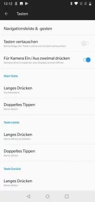OnePlus 8 Tastebelegung | Android-User.de