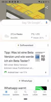Google Doodle Google App | Android-User.de