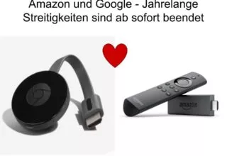Amazon und Google – Jahrelange Streitigkeiten sind ab sofort beendet