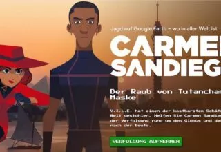 Google Earth und Carmen Sandiego – Der Raub von Tutanchamuns Maske