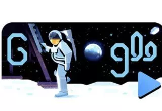 Google Doodle zum Jubiläum der Apollo 11 Mondmission