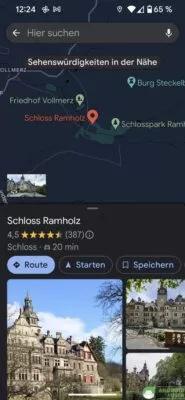 google street view öffnen in Google Maps