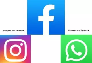 WhatsApp und Instagram tragen den Zusatz „von Facebook“ im Namen