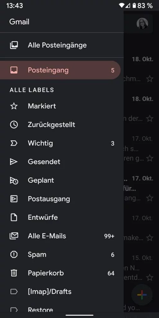 GMail 3 | Android-User.de
