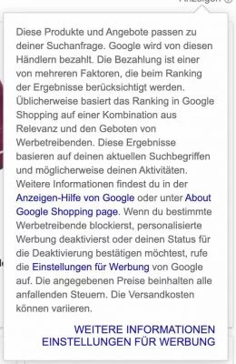 Google Shopping Why | Android-USer.de