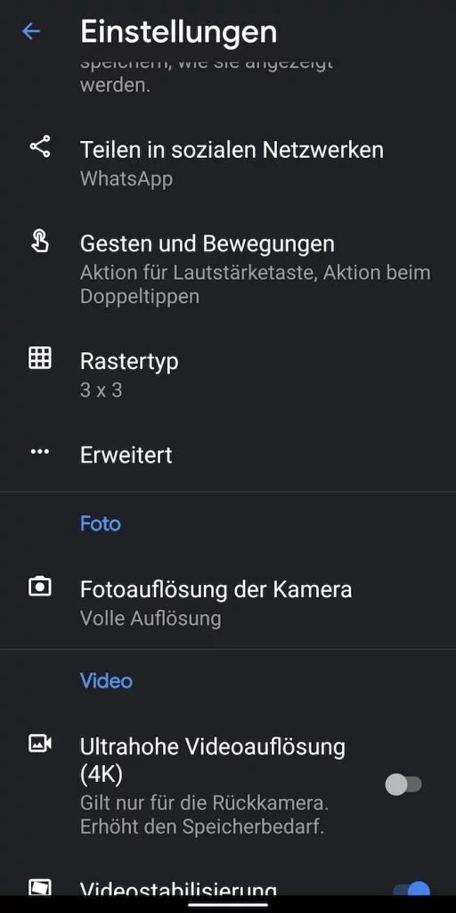 Kamera 5 | Android-User.de