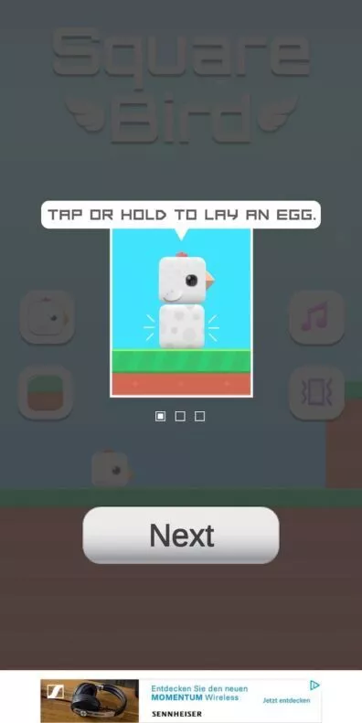 Square Bird 1 | Android-USer.de