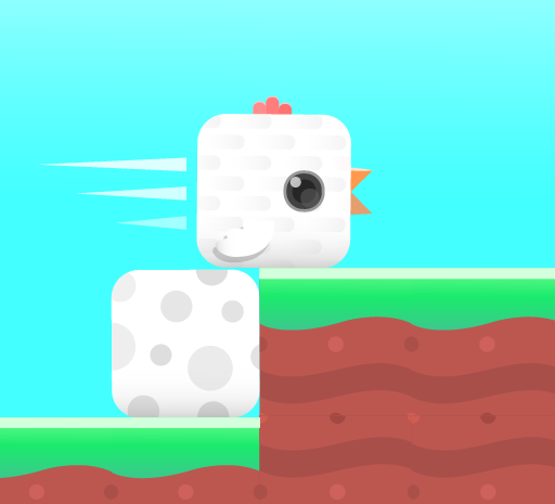 Square Bird Icon | Android-user.de