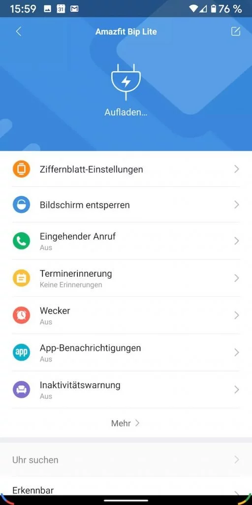 Amazfit 18(1) | Android-User.de