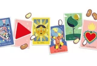 Google Doodle zu Ehren des Spiels „Lotería“