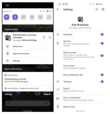 Android 11 Konversationen | Android-User.de