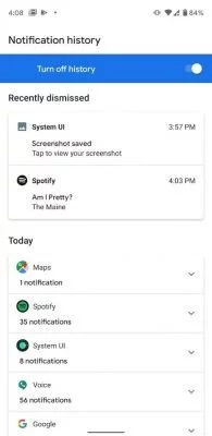 Android 11 Notification History | Android-User.de
