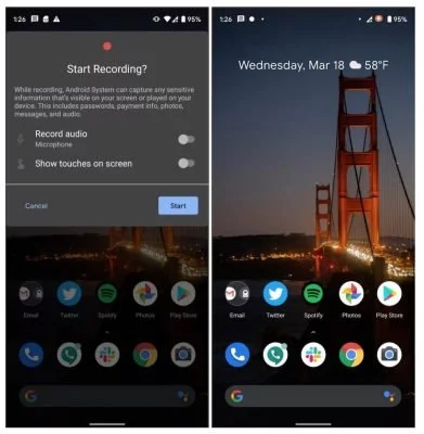 Android 11 Screen Recordder | Android-User.de