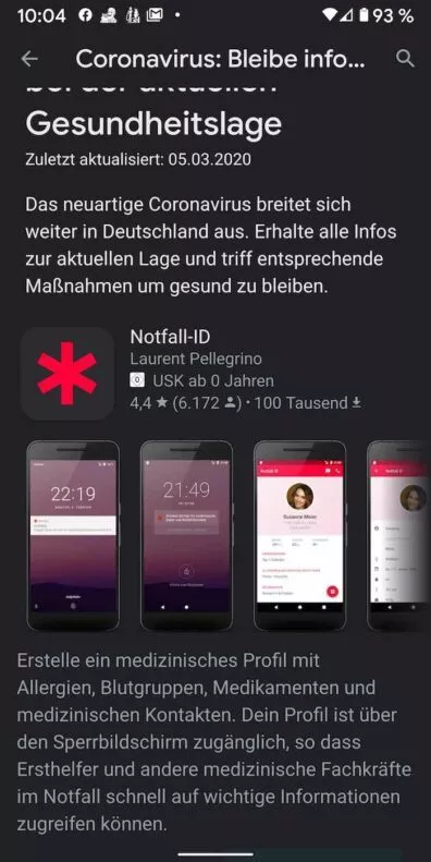 Corona 3 | Android-USer.de