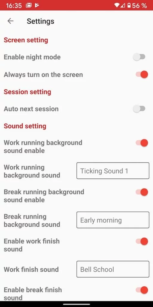 Pomodoro 2 | Android-User.de