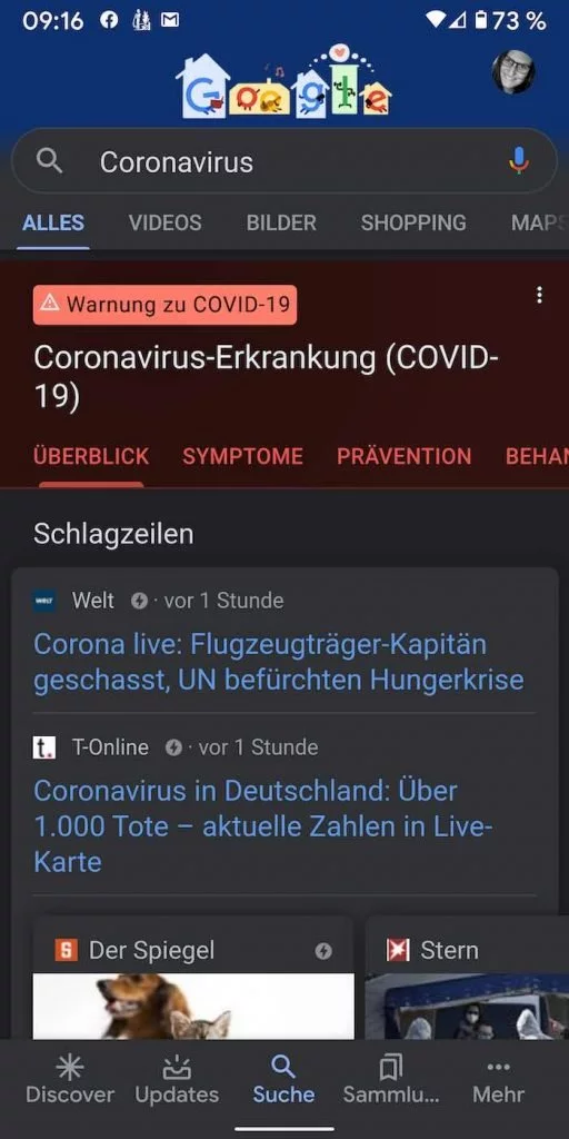 Corona Doodle 2 | Android-USer.de