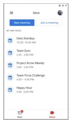 GMail Meet | Android-USer.de