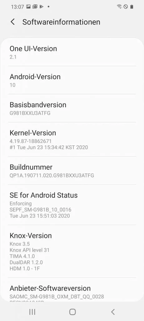 S20 22 | Android-User.de