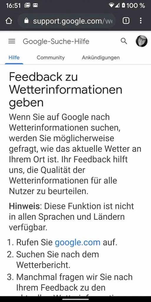 Wetter 3 | Android-User.de