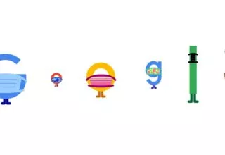 Google Doodle – Wear a Mask – Doodle animiert zum Maskentragen