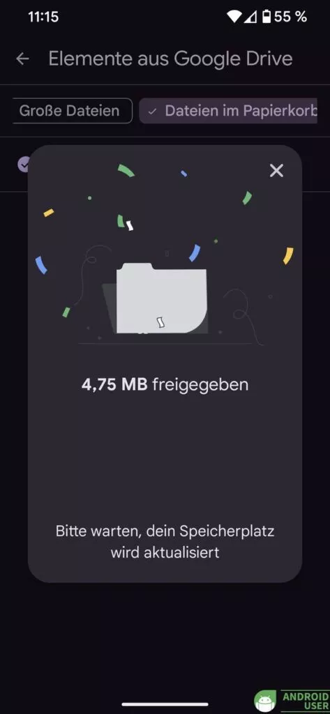 Speicherplatz freigeben unter Android