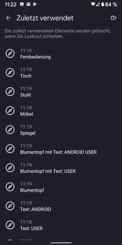 Lookout 8 | Android-User.de