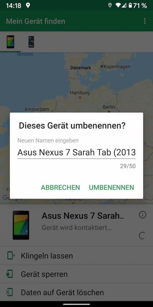 Name Umbenennen 2 | Android-USer.de