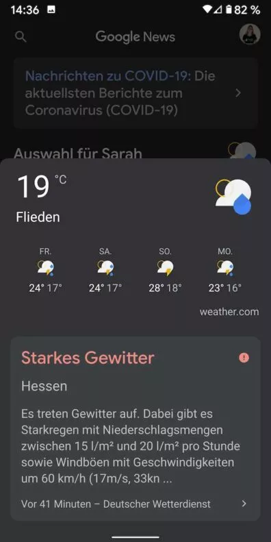 Wetter 3 | Android-User.de
