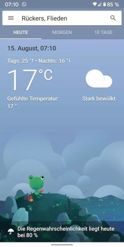 Wetter 8 | Android-User.de