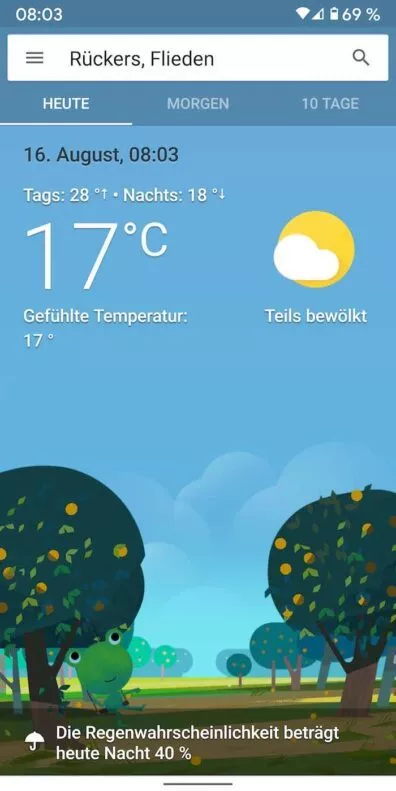 Wetter 9 | Android-User.de