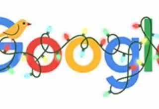 Google Doodle zum Dezemberstart und als Erinnerung für die kommenden Festtage