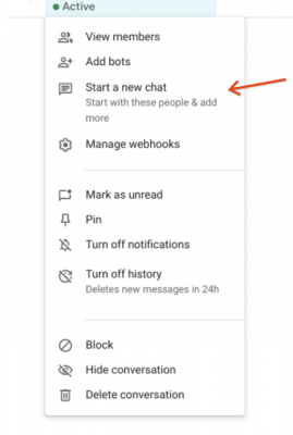 Start a new chat | Android-User.de