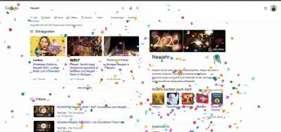 Doodle Neujahr 2021 2 | Android-User.de