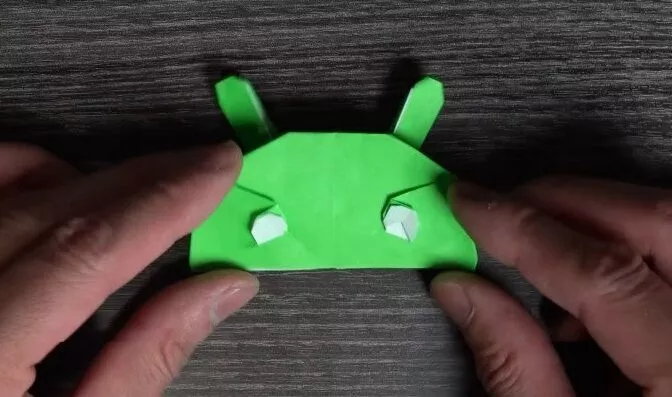 Icon Origami Bugdroid | Android-User.de