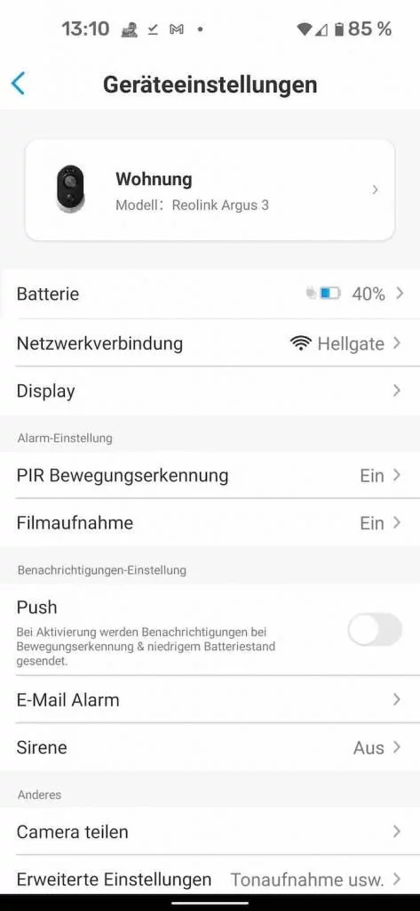 Reolink Argus 3 11 | Android-User.de